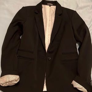 Express Women’s Size 8 Black Blazer